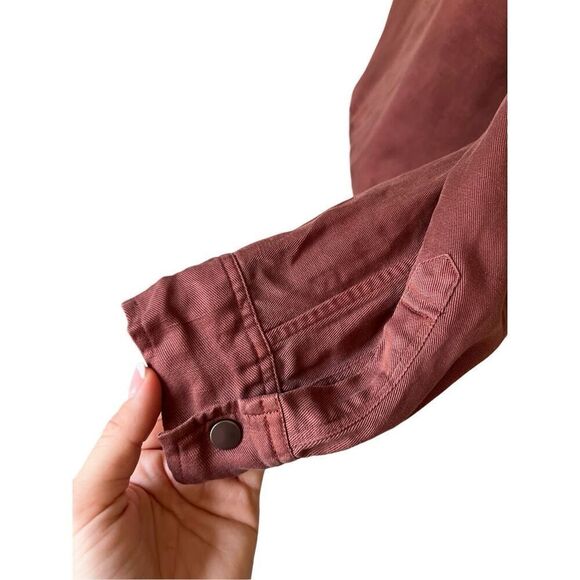 Rails Collins Jacket Brick Brown size M Utility Full zip - Picture 16 of 16